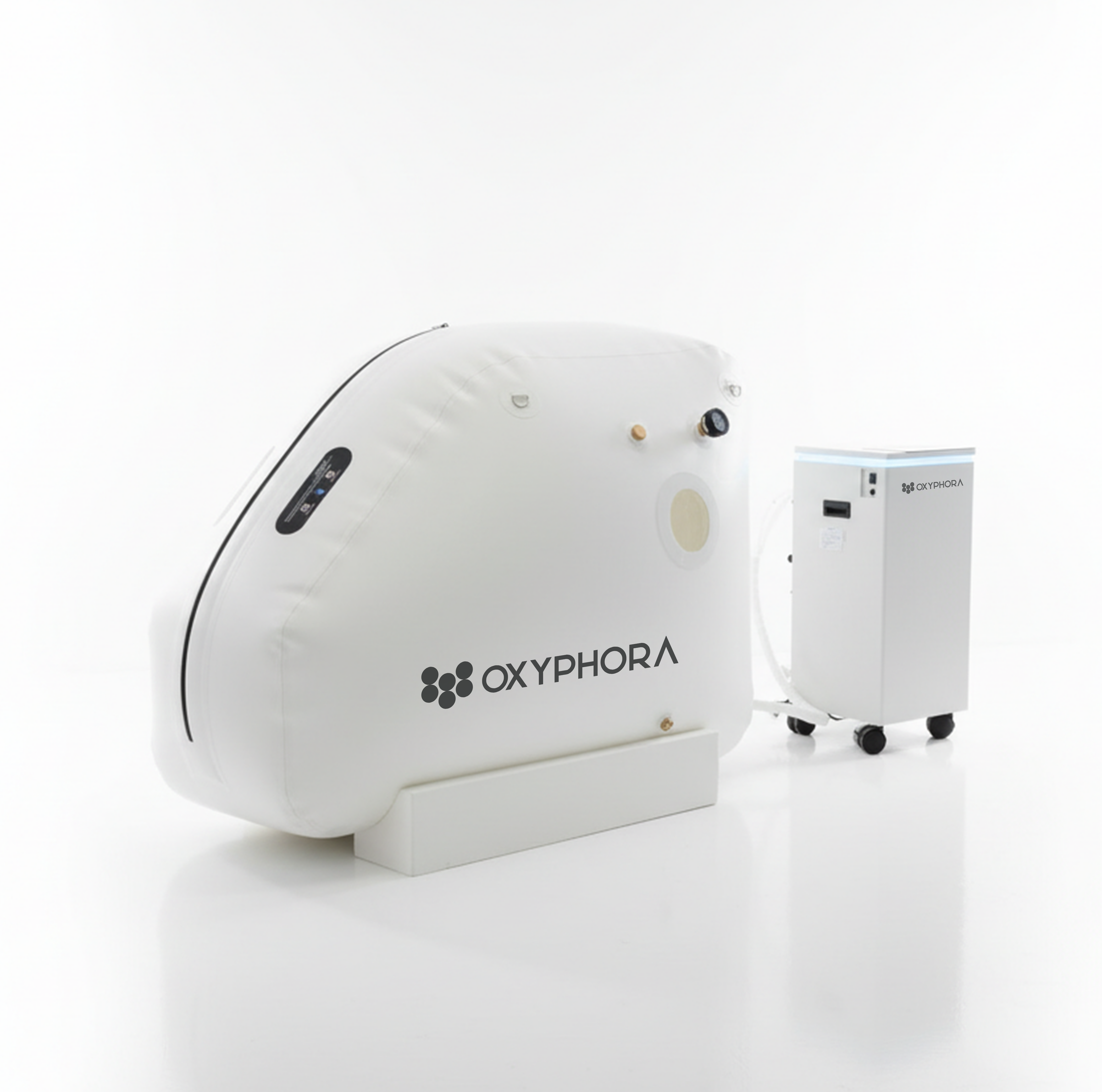Oxyphora 1.5 ATA Premium Soft-Shell Hyperbaric Chamber – Seated Model
